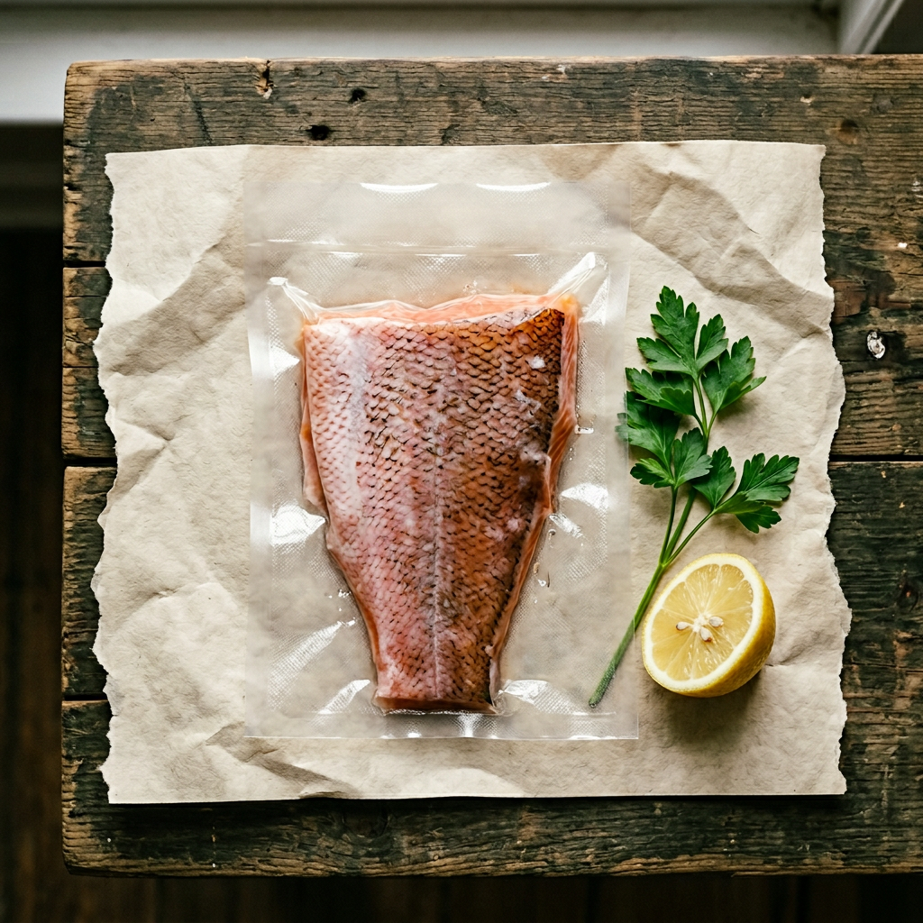 Single Redfish Fillet Sample (8 oz)