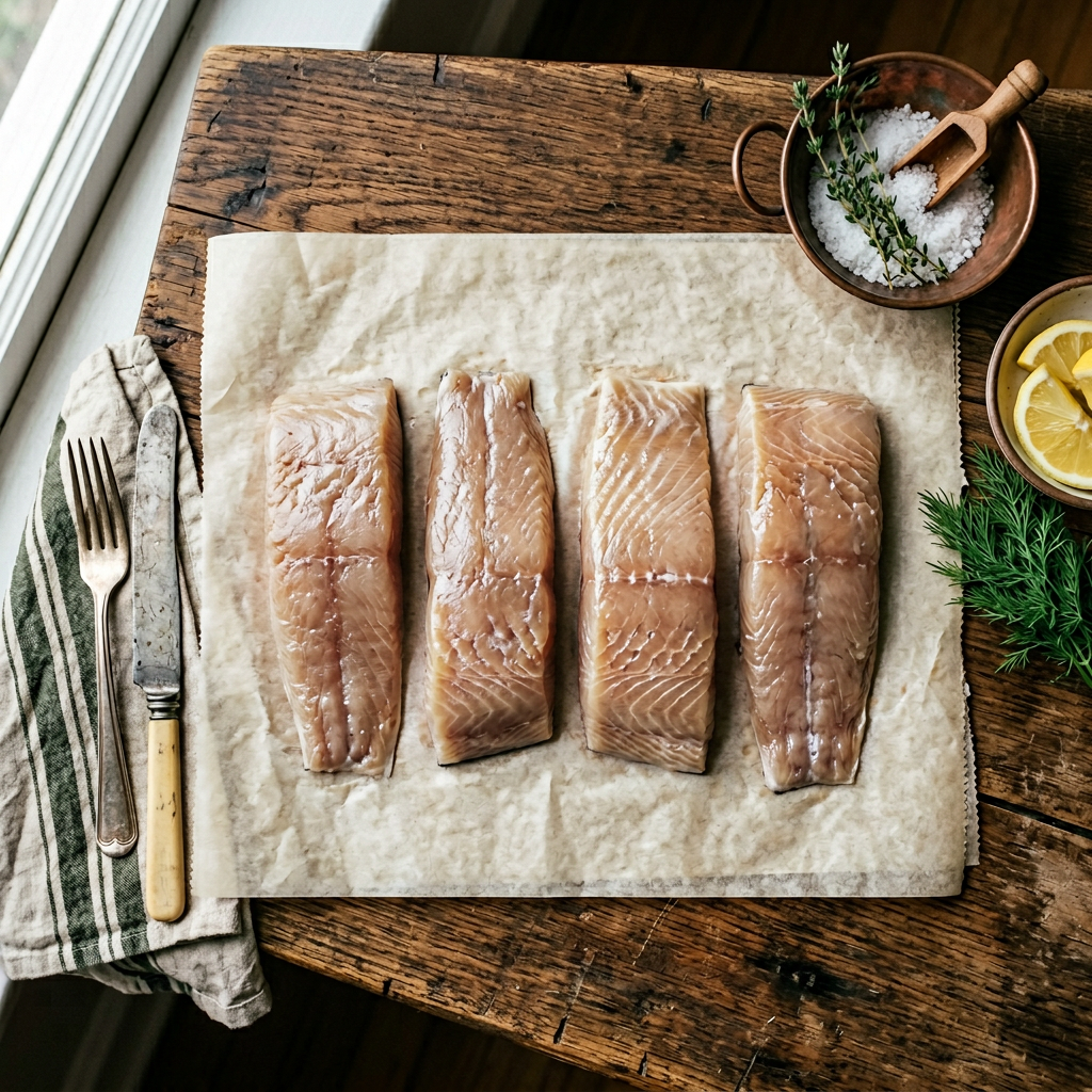 Portioned Redfish Fillets, 4-pack