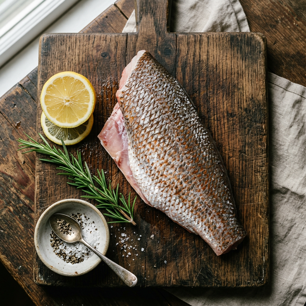 Skin-On Redfish Fillet (1 lb)