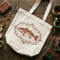 Turtle Creek Canvas Tote Bag